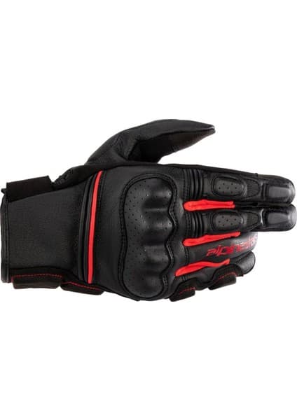 Alpinestars Phenom Korumalı Motosiklet Eldiveni Siyah Kırmızı