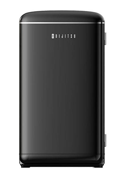 Dijitsu DB120RBL Retro Siyah Buzdolabı