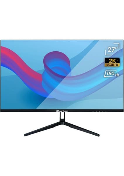 Quantum Gaming Quantum Stardust G27 2K QHD IPS 180Hz HDMI+DP Siyah 27" Flat Gaming Monitör QNMNT10F080921