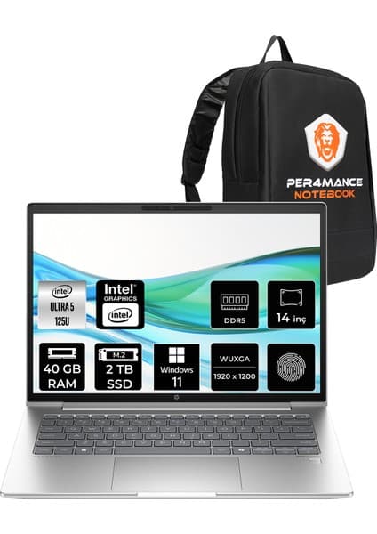 Hp Probook 440 G11 Intel Core Ultra 5 125U 40GB 2tb SSD 14\