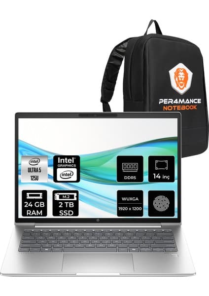 Hp Probook 440 G11 Intel Core Ultra 5 125U 24GB 2tb SSD 14\