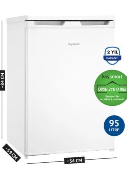 Keysmart 3 Çekmeceli Derin Dondurucu