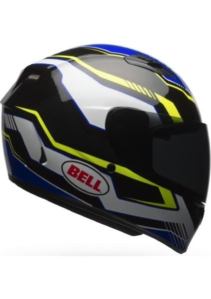 Bell Ps Qualifier Torque Blue/yellow Full Face Motosiklet Kaski