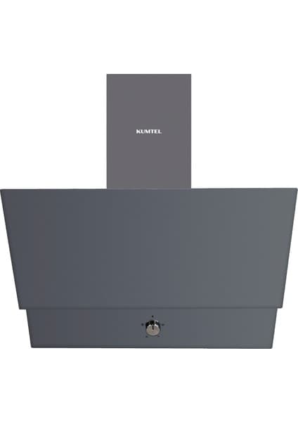 Kumtel Metalik gri̇ Cam Davlumbaz DA6-830