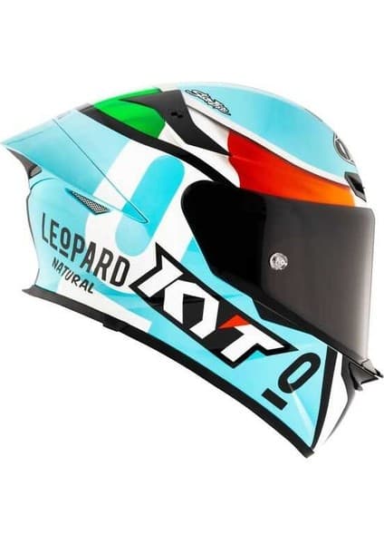 KYT Tt-Revo Kask Leopard Edıtıon Trıcolore 7