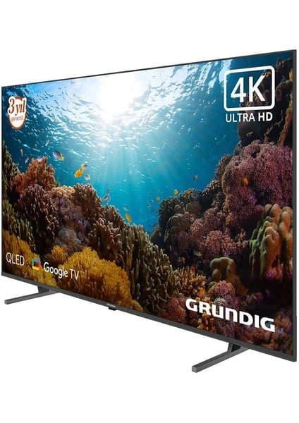 Grundig 55GJQ9200 55" 139 Ekran 4K UHD Google Smart QLED TV (Uydu Alıcılı) 8