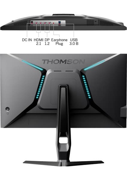 THOMSON M24FG2Y14 Gaming Monitör 24" 1 Ms Fhd 180 Hz Adaptive-sync 1920 x 1080 Monitör 8