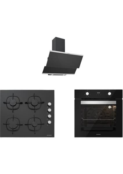 Silverline Ankastre Set( BO6502B01-3420 B CLA-CS5335B01)