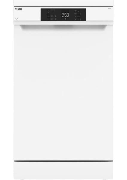 Vestel BM 2501 W 5 Programlı Beyaz Bulaşık Makinesi