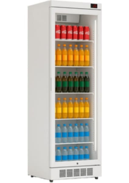 Marketcooler 375 Dtk Beyaz Serisi Dikey Şişe Soğutucu
