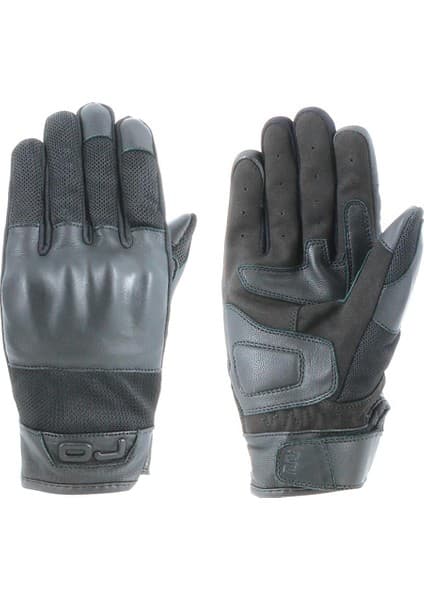 OJ Busıness Siyah Korumalı Motosiklet Eldiveni Xl