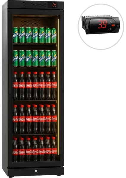 Marketcooler 375 Dtk Beyaz Serisi Dikey Şişe Soğutucu 5