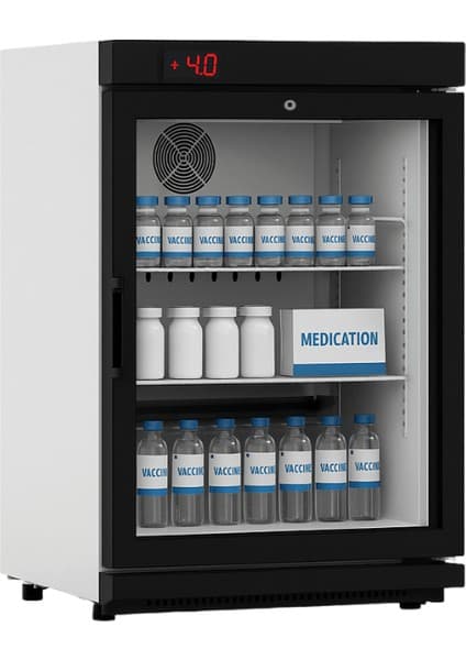 Marketcooler Med170 Medikal Eczane Aşı ve İlaç Soğutucu Muhafaza Dolabı