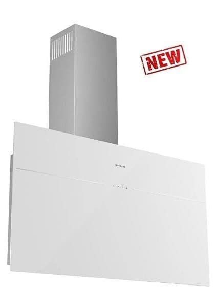 Silverline 3364 Lınk Flat Beyaz Cam Duvar Tipi Davlumbaz 60CM