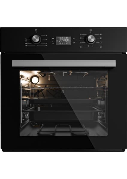 Kumtel Digital Siyah Ankastre Fırın 8 Prog. B66 - Sf2 (Ddt)