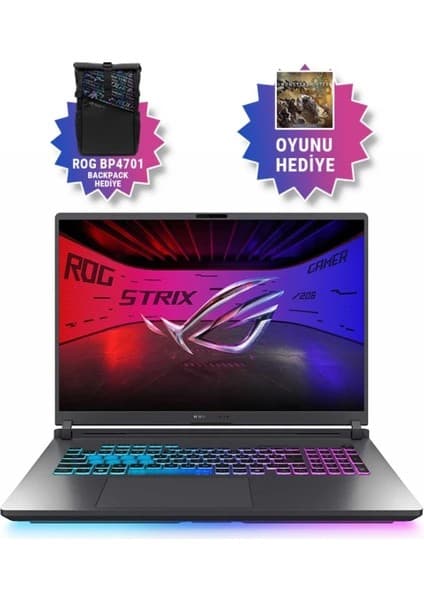 Asus Rog Strix G18 Ultra 9 275HX G815LW-S9128-44 32GB 4tb RTX5080 16GB Windows 11 Pro 18\