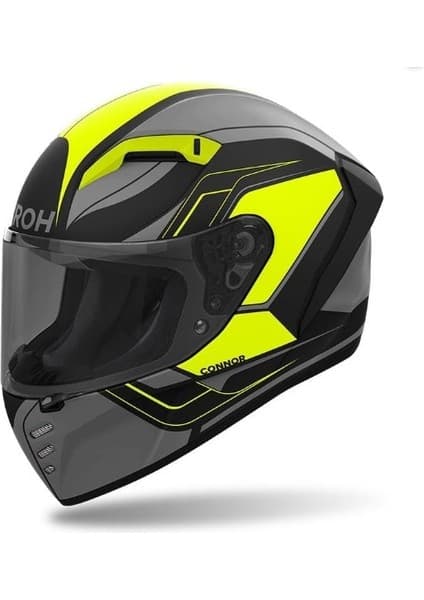 Airoh Aıroh Connor Dunk Yellow Matt Kask 8