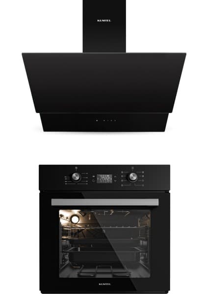 Kumtel Siyah 2 li Set