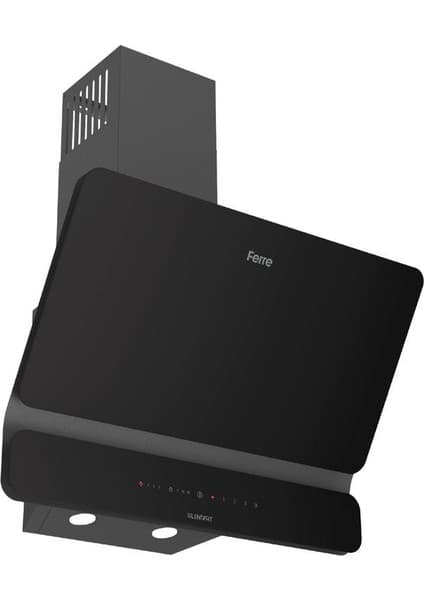 Ferre D080-SA Sılentart Serisi Sessiz Dc Invertör Motorlu 60 cm Siyah DAVLUMBAZ-600M3