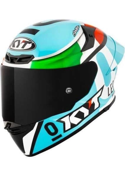 KYT Tt-Revo Kask Leopard Edıtıon Trıcolore