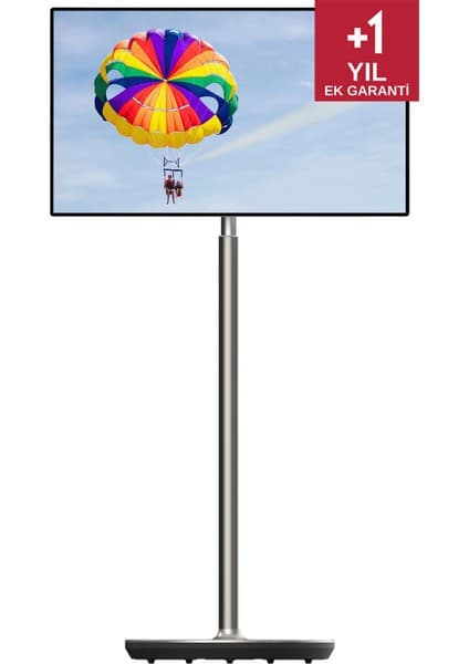 THOMSON Go Plus Taşınabilir Android 32" 81 Ekran 4K Ultra Hd Dokunmatik, Döndürülebilir, Tekerlekli, Dahili Hoparlörlü Tablet 32UE5M45