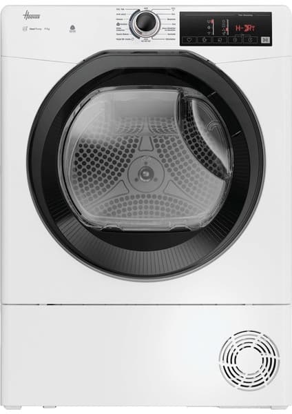 Hoover HREH 9A2TBE-17 9 kg Wi-Fi  Bağlantılı Isı Pompalı Kurutma Makinesi