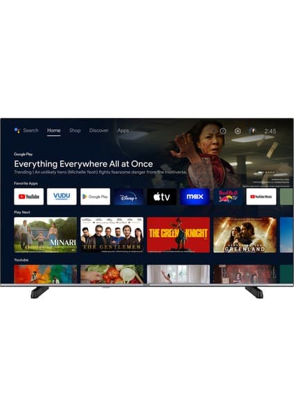 Vestel 65UA9540 65'' 164 Ekran Uydu Alıcılı 4K Ultra HD Android Smart LED TV