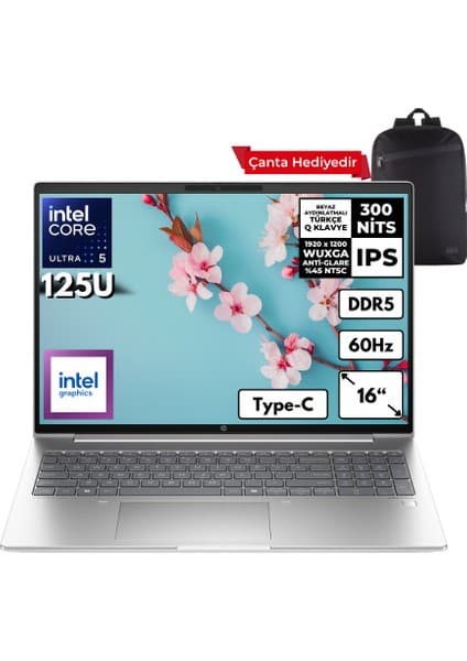 Hp Probook 460 G11 Ultra 7-155U 32-Gbddr5 512 Gbssd Intel Graphics 16\