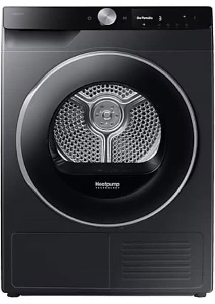Samsung DV90DG6845LBAH 9 kg A+++ Siyah Çamaşır Kurutma Makinesi
