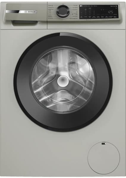 BOSCH WGK242ZXTR Serie 6 Çamaşır Makinesi 9 kg maks. 1200 dev./dak., Gümüş