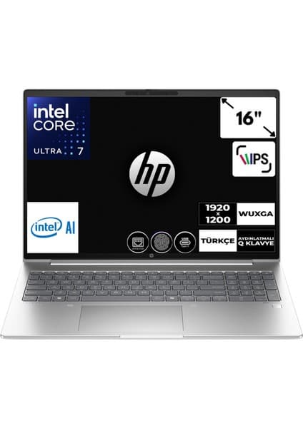 Hp Probook 460 G11 Ultra 7 155U 32 GB 512 GB SSD Windows 11 Pro Intel Graphics 16'' Wuxga Taşınabilir Bilgisayar A23BCEACB2