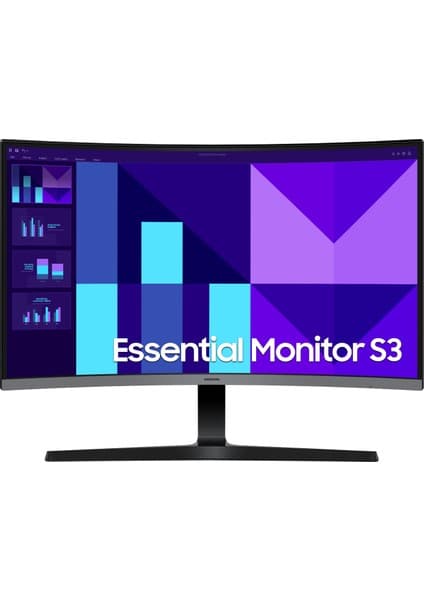 Samsung Samsung 27" Essential S3 Full Hd Monitör Siyah LS27D390GAUXUF