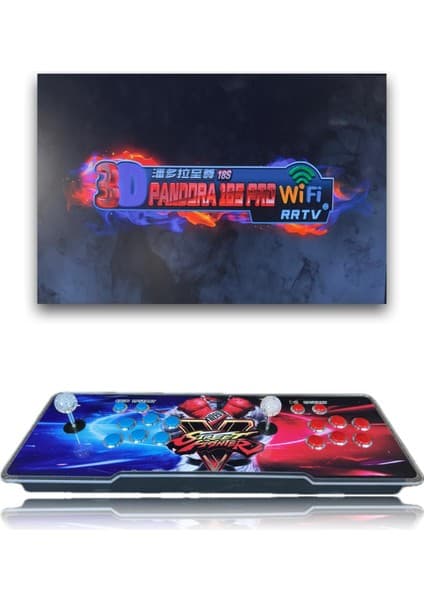 İdragon Idragon 3D - Klasik Oyun Konsolu Hd Arcade Station - Pandora Box - Tv Bağlantalı - Retro Atari 7