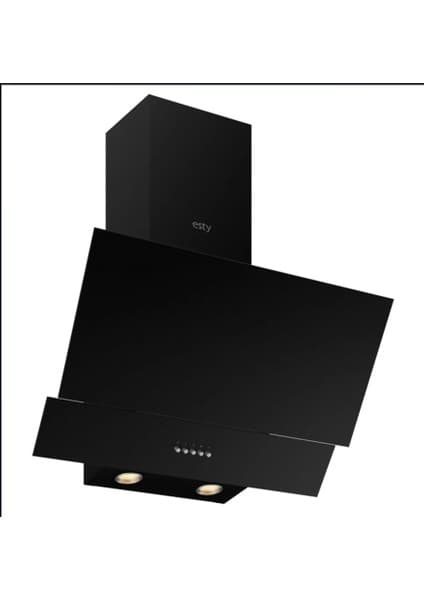 Esty 3480 Siyah Statik Düğme Davlumbaz