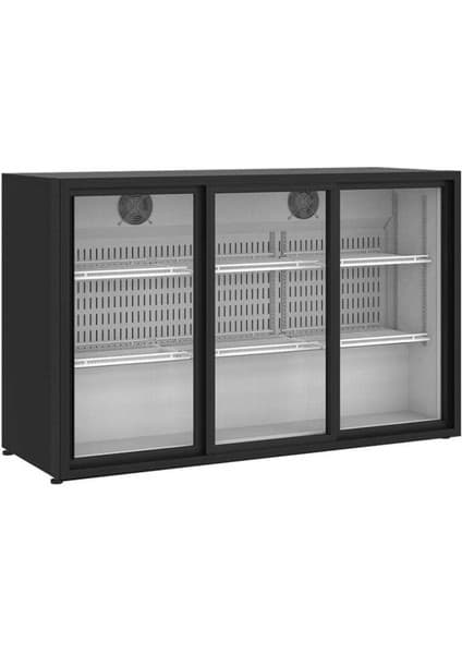 Şenocak S340-S330 BB DD Sürgü Cam Kapı Back Bar Tezgah Altı Bar Dolabı 342LT