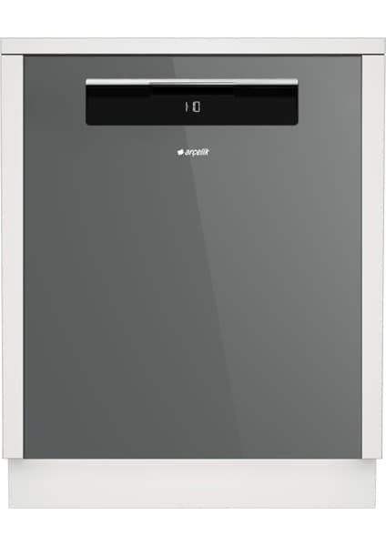 Arçelik ABC 152 G 6 Programlı 16 Kişilik Ankastre Bulaşık Makinesi - Manhattan Grey