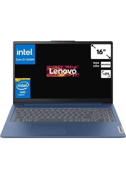 Lenovo Ideapad Slim 3 16IRH10 I5-13420H 24 GB 1tb SSD  UHD Graphics 16\