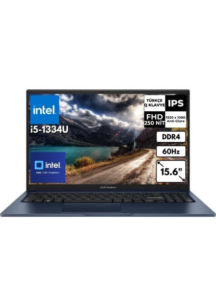 Asus Vivobook 15 İ5-1334U 15.6\