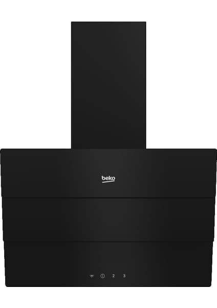 Beko BDE 6053 S Ankastre Duvar Tipi Davlumbaz - Siyah Cam