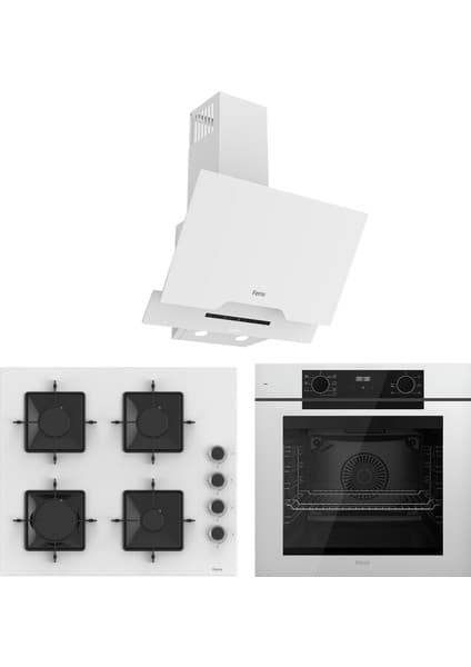 Ferre New Akion Silent Ankastre Set ( QEP63CB-SS206-D064SA )