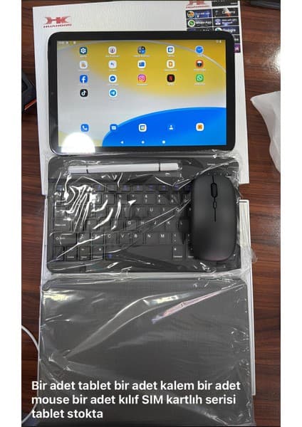 HK Pad Pro 10 Tablet 10.1İnç 4GBRAM 32GB DEPOLAMA 1TB YÜKSELTILEBILIR 5G Android 8000mAh