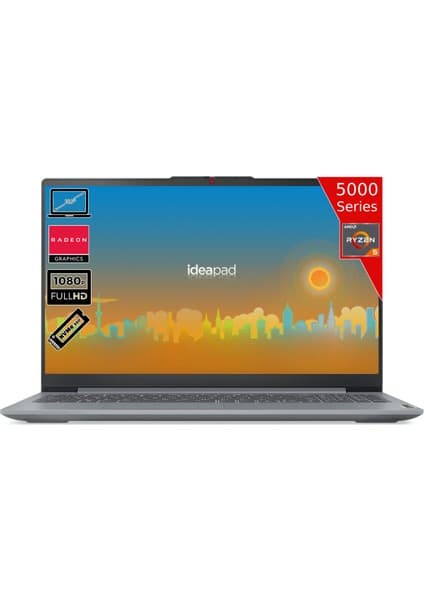 Lenovo Ideapad Slim 3 15ABR8 Amd Ryzen 5-5625U 16GB 1tb SSD Amd Radeon Graphics 15.6 Fhd Freedos 82XM00QTTX Dizüstü Bilgisayar