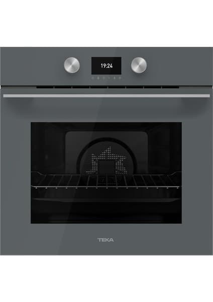 Teka - HLB 8600 ST - Ankastre Multifonksiyonel Dijital Ekranlı Turbo Fırın - Gri Cam - 70 lt - 111000011