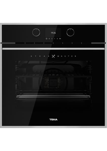 Teka STEAKMASTER Ankastre Multifonksiyonel Dokunmatik Dijital Ekranlı Turbo Fırın Siyah Cam 70 lt 111000026