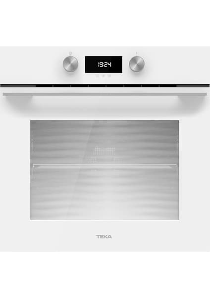 Teka - Hlb 8400 Wh - Ankastre Multifonksiyonel Dijital Ekranlı Turbo Fırın - Beyaz Cam - 70 Lt - 111000004