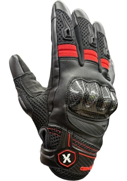 Xspeed Valka Carbon Korumalı Yazlık Motorsiklet Eldiveni