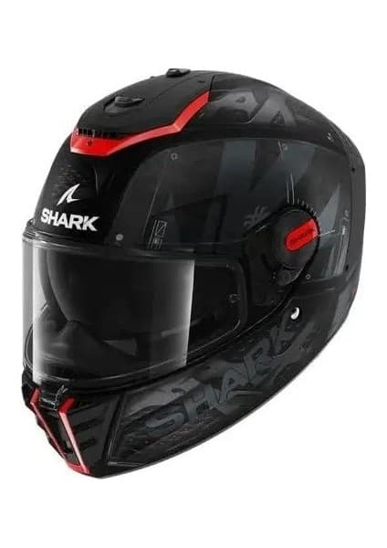Shark 0322 Shark Spartan Rs Stıngrey Kapalı Kask Siyah Kırmızı