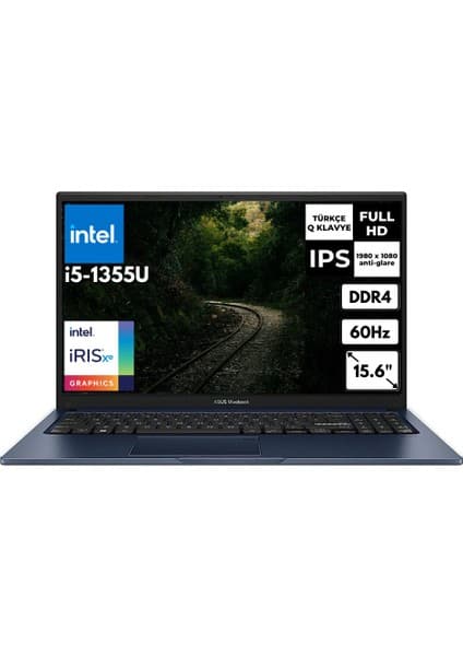Asus Vivobook 15 i7-1355U 24 GB 4 TBSSD  Iris Xe Graphics 15.6\