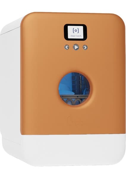 Bob Tezgah Üstü Mini Bulaşık Makinesi Karbeyaz Bakır