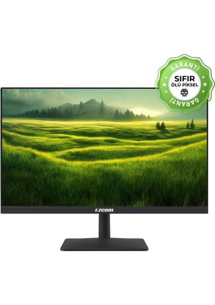 Ezcool EZC24 23.8" 100Hz 5ms HDMI/VGA Oyuncu Monitörü - Sıfır Ölü Piksel Garantili
